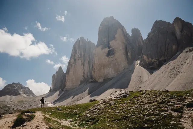 Wandern in den Dolomiten Drei Zinnen